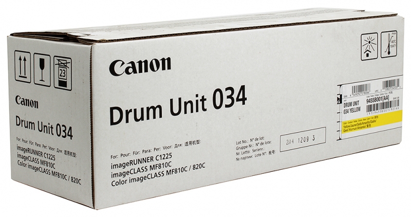 Скупка картриджей drum C-EXV034 Y 9455B001 в Туле